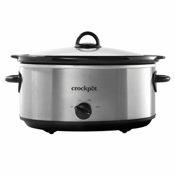 Crock-Pot® Manual 7-Quart Slow Cooker, Stainless Steel — Product Information | Crockold 77F0