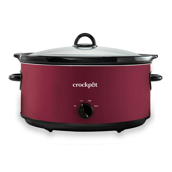 Crock-Pot® Manual 8-Quart Slow Cooker, Rhubarb — Product Details | Crockold 6316
