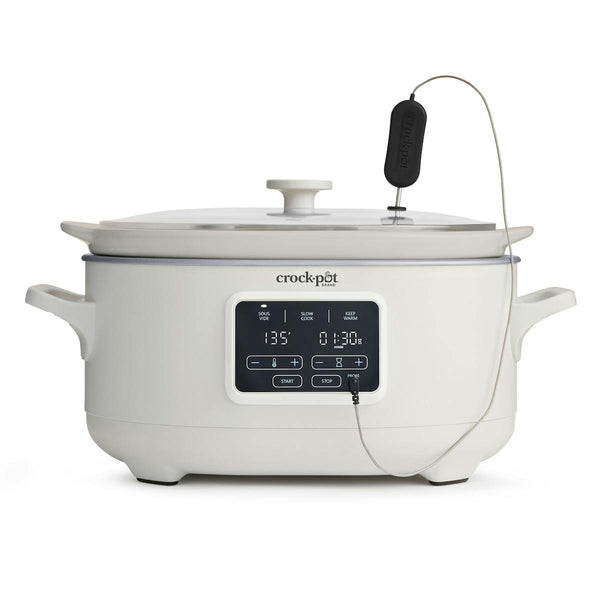 Crock-Pot® Programmable 6-Quart Slow Cooker with Sous Vide, Oat Milk — Product Details | Crockold 9706